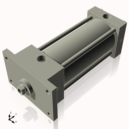 Isometric View of CN2.5AFF4NCKS4