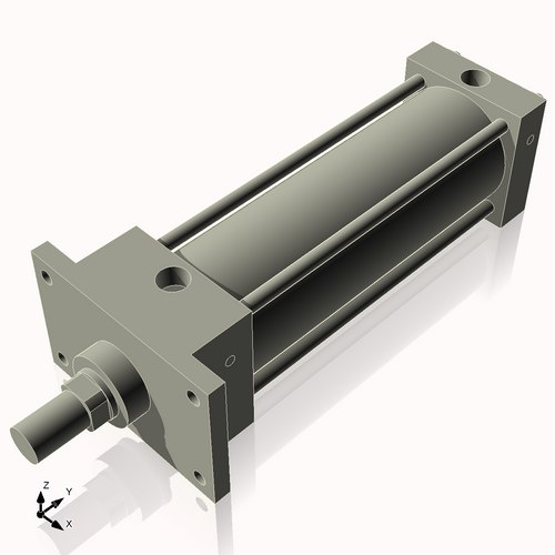 Isometric View of CN2.5AFF6NCK1