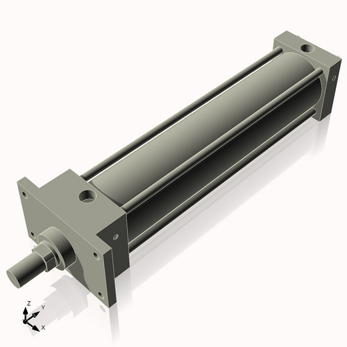 Isometric View of CN2.5AFF10CCK1