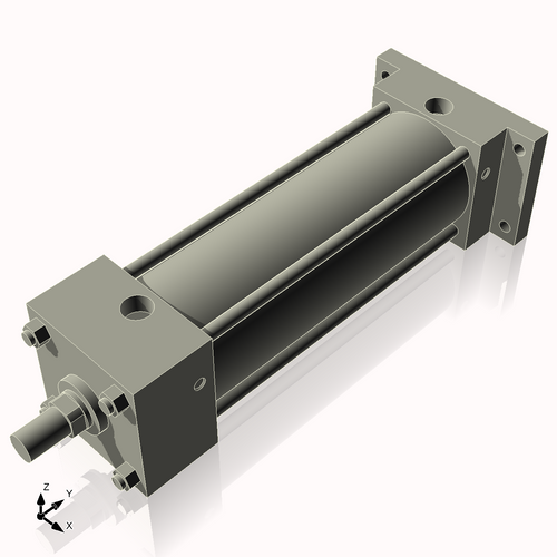 Isometric View of CN3.25ARF8CC