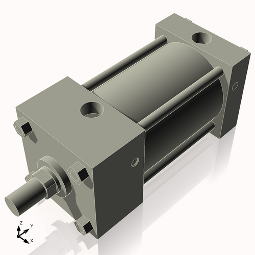 Isometric View of CN3.25ASF3CC
