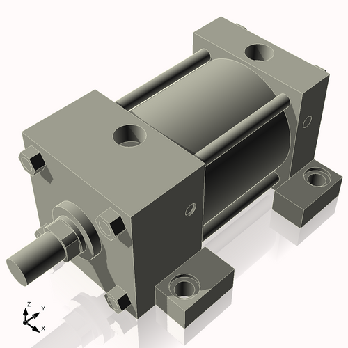 Isometric View of CN3.25ASL2CC