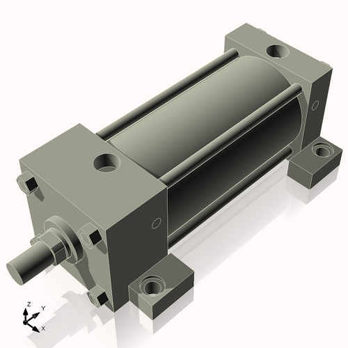 Isometric View of CN3.25ASL5NC