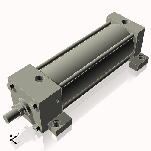 Isometric View of CN3.25ASL8CC
