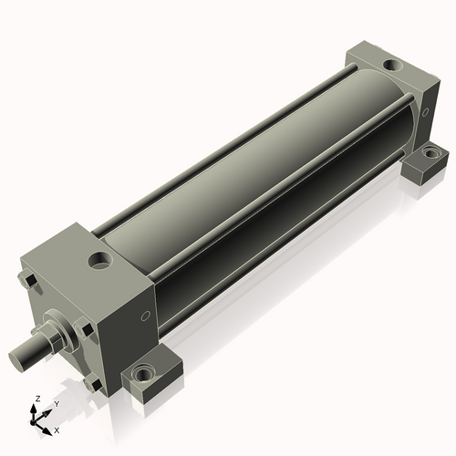 Isometric View of CN3.25ASL12NC