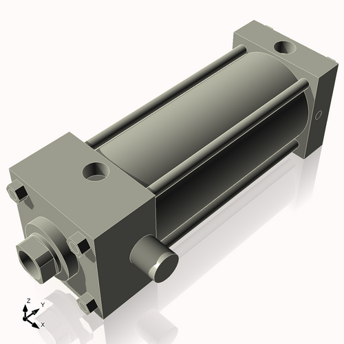 Isometric View of CN3.25ATF6CCK1.375S4