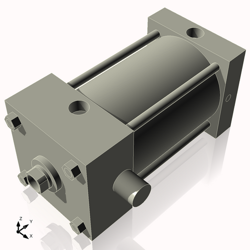 Isometric View of CN4ATF4CCKS4