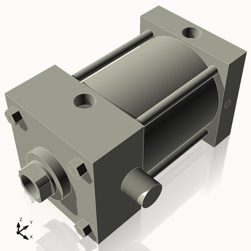 Isometric View of CN4ATF3NCK1.375S4