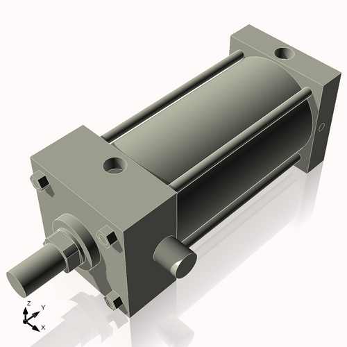 Isometric View of CN4ATF6NCK1.375