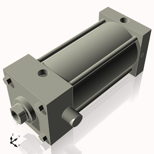 Isometric View of CN4ATF6NCK1.375S4