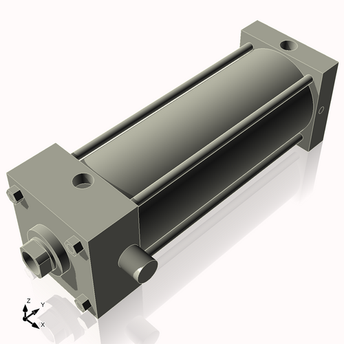 Isometric View of CN4ATF9CCK1.375S4