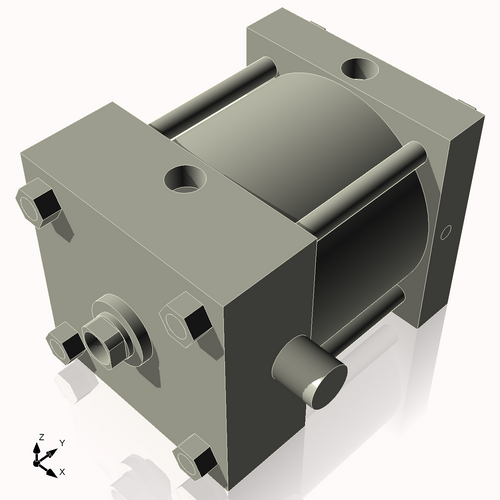 Isometric View of CN5ATF2CCKS4