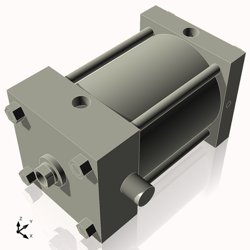 Isometric View of CN5ATF4CCKS4