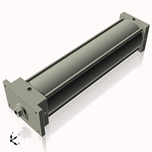 Isometric View of CN5AFF20CCK1.375S4