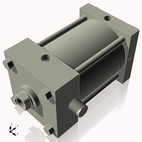 Isometric View of CN5ATF4NCK1.375S4