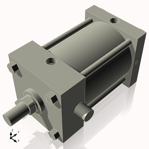 Isometric View of CN5ATF4CCK1.375