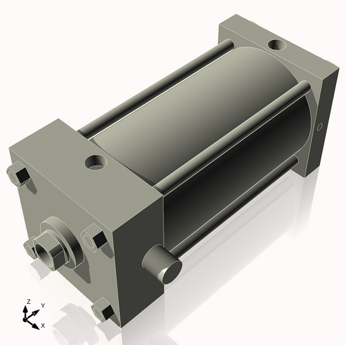 Isometric View of CN5ATF7NCK1.375S4