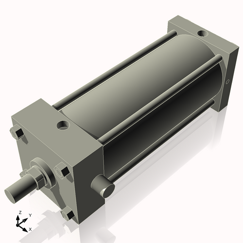 Isometric View of CN5ATF10CCK1.375