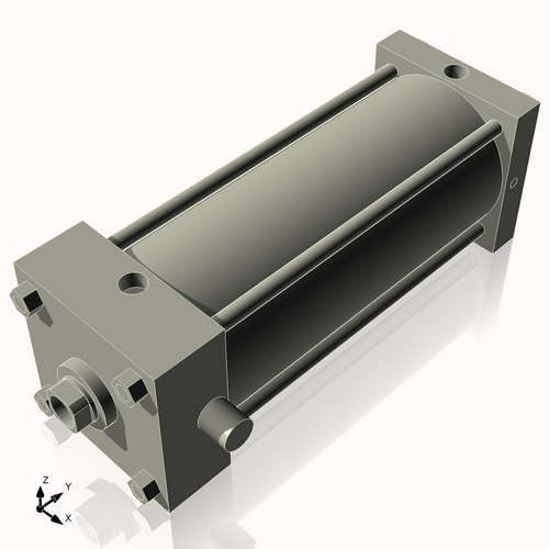 Isometric View of CN5ATF10CCK1.375S4