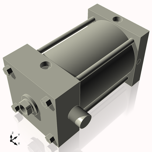 Isometric View of CN6ATF6CCKS4