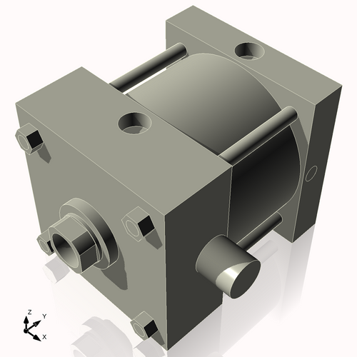 Isometric View of CN6ATF2NCK1.75S4