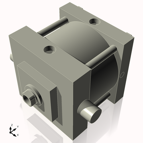 Isometric View of CN7ATF2CCKS4