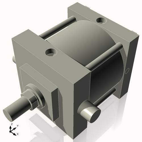 Isometric View of CN7ATF3NCK1.75