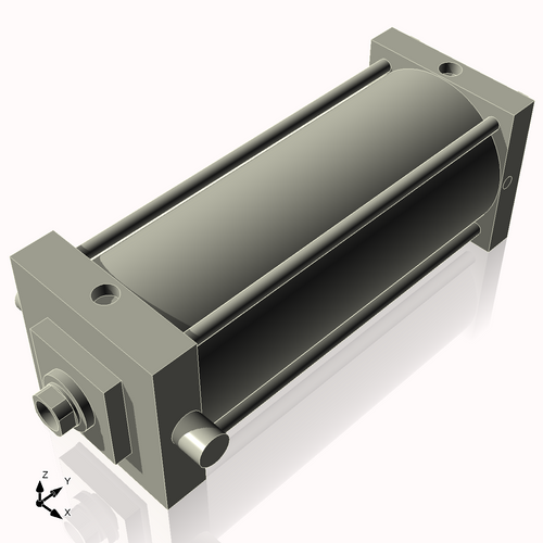 Isometric View of CN7ATF15CCK1.75S4