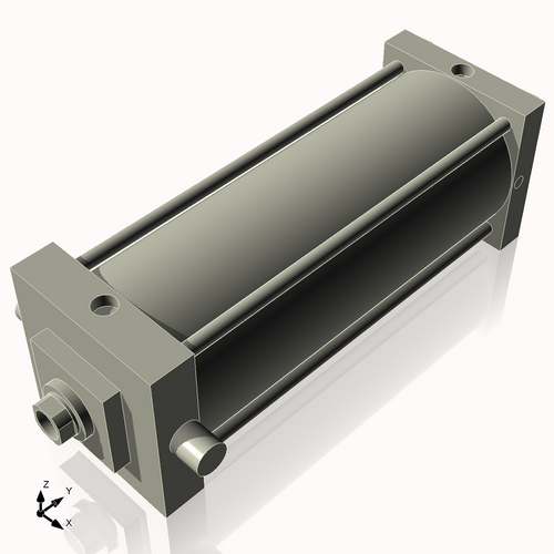 Isometric View of CN7ATF16CCK1.75S4