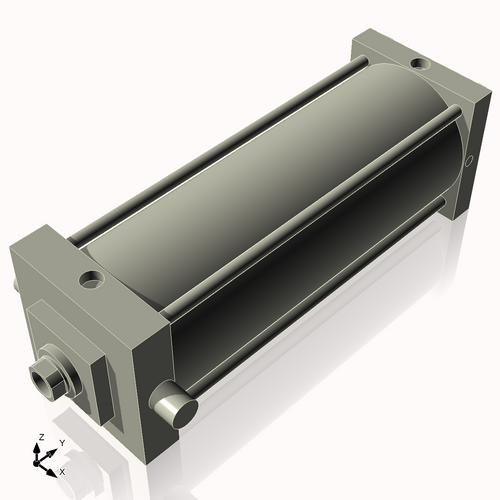 Isometric View of CN7ATF17NCK1.75S4