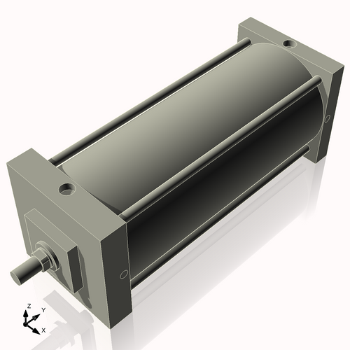 Isometric View of CN8AC17NC