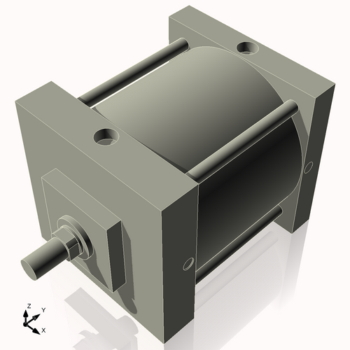 Isometric View of CN8ASF5CC