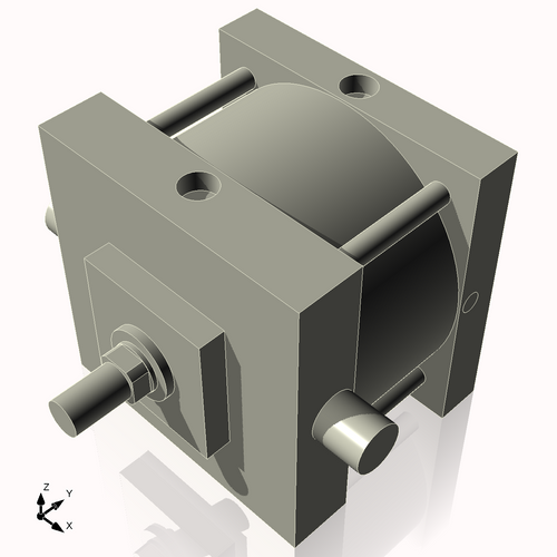 Isometric View of CN8ATF2NC