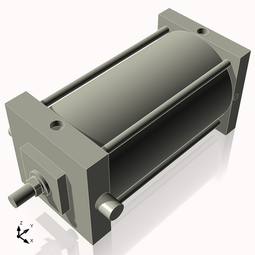 Isometric View of CN8ATF12CC