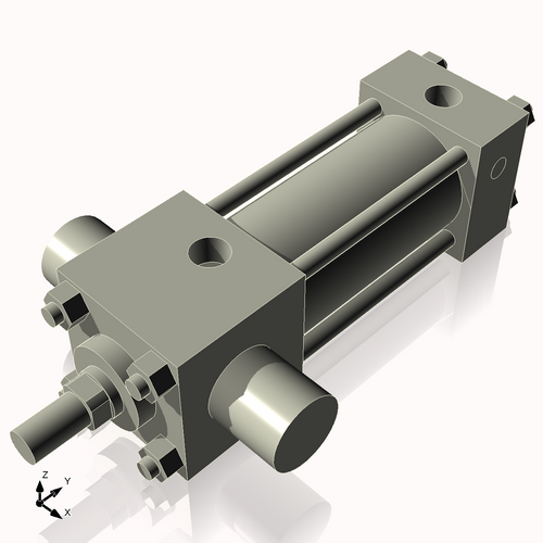 Isometric View of CN1.5MATF2NC