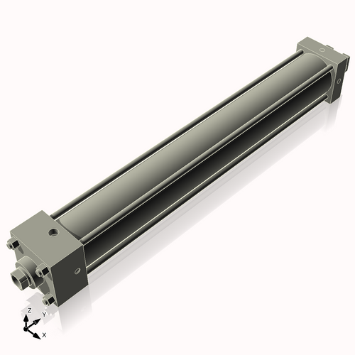 Isometric View of CN2.5MAC18CCK1S4
