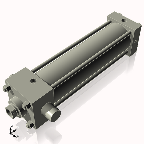 Isometric View of CN2.5MATF8CCK1S4