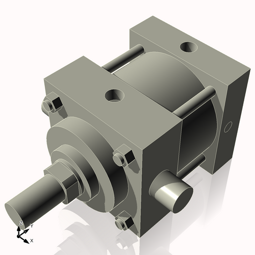 Isometric View of CN4MATF1CCK1.375