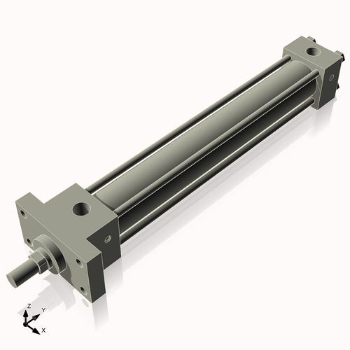 Isometric View of CN1.125HHFF8CC