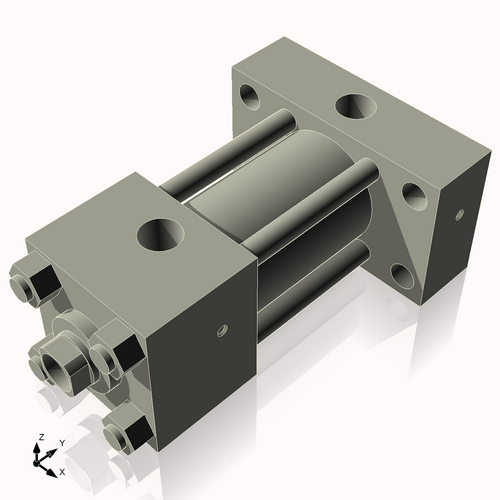 Isometric View of CN2HHRHF2CCKS4