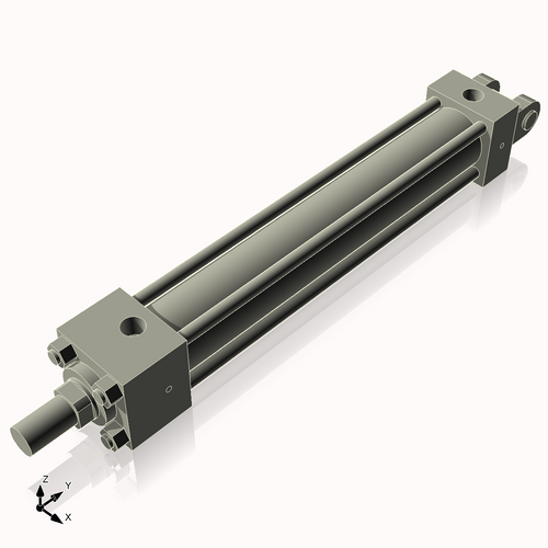 Isometric View of CN2HHC13NCK1.375