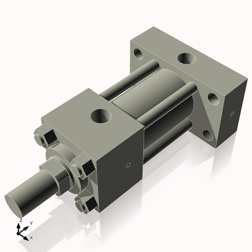 Isometric View of CN2HHRHF2NCK1.375