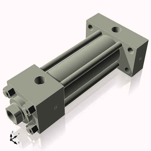 Isometric View of CN2HHRHF5CCK1.375S4