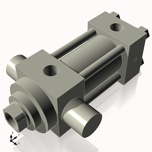 Isometric View of CN2HHTF2CCK1.375S4