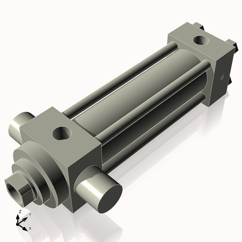 Isometric View of CN2HHTF6NCK1.375S4