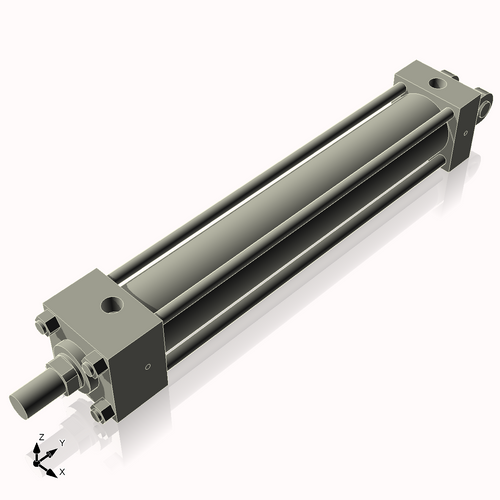 Isometric View of CN2.5HHC15NCK1.375