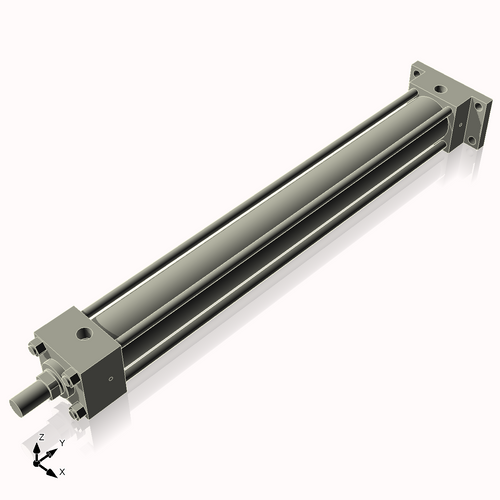Isometric View of CN2.5HHRF24NCK1.375