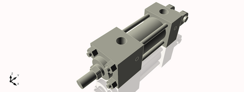 Isometric View of 1.125HHC1NC