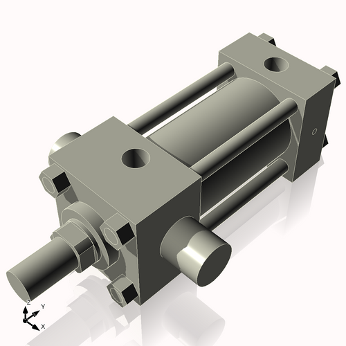 Isometric View of CN2.5HHTF3CCK1.375