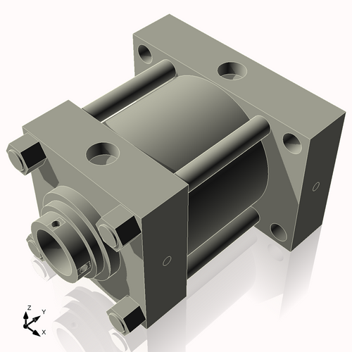 Isometric View of 8HHRHF4NCK4S4
